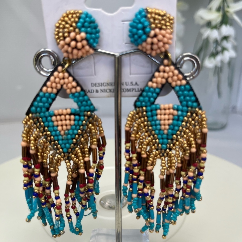 Earrings boho dangle
